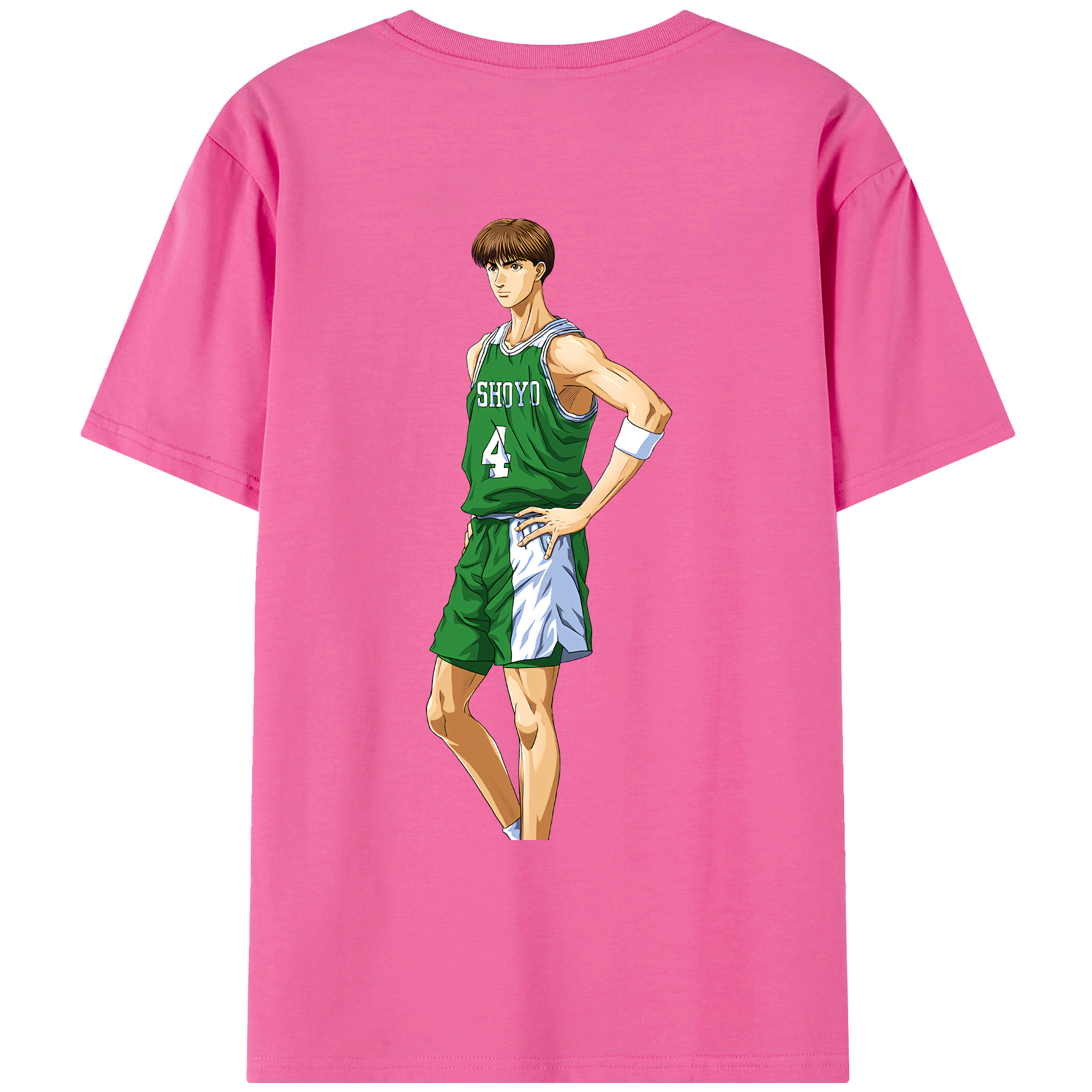 SLAM DUNK／スラムダンク レディース半袖Tシャツ(バックプリント)